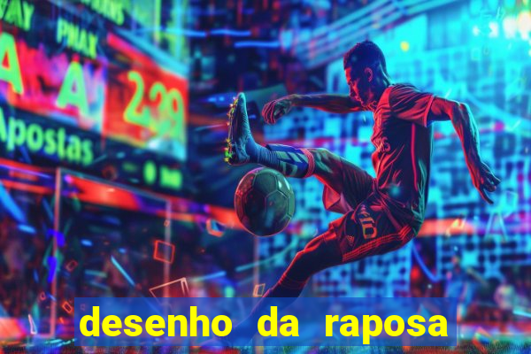 desenho da raposa do cruzeiro para colorir